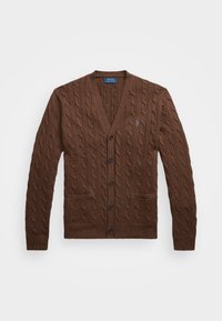 LONG SLEEVE - Gilet - dark roast melange