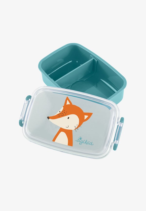 PAUSENBROT FUCHS – Brotdose – blau