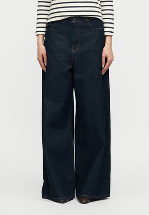 TABELLA - Wide leg - dark-blue denim