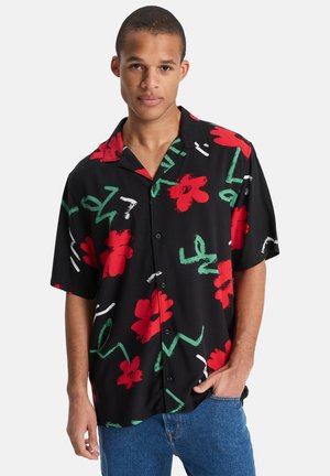 SAFE PARADISE - Overhemd - black street floral