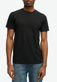 Superdry & Co ESSENTIAL - T-shirts basic - jet black