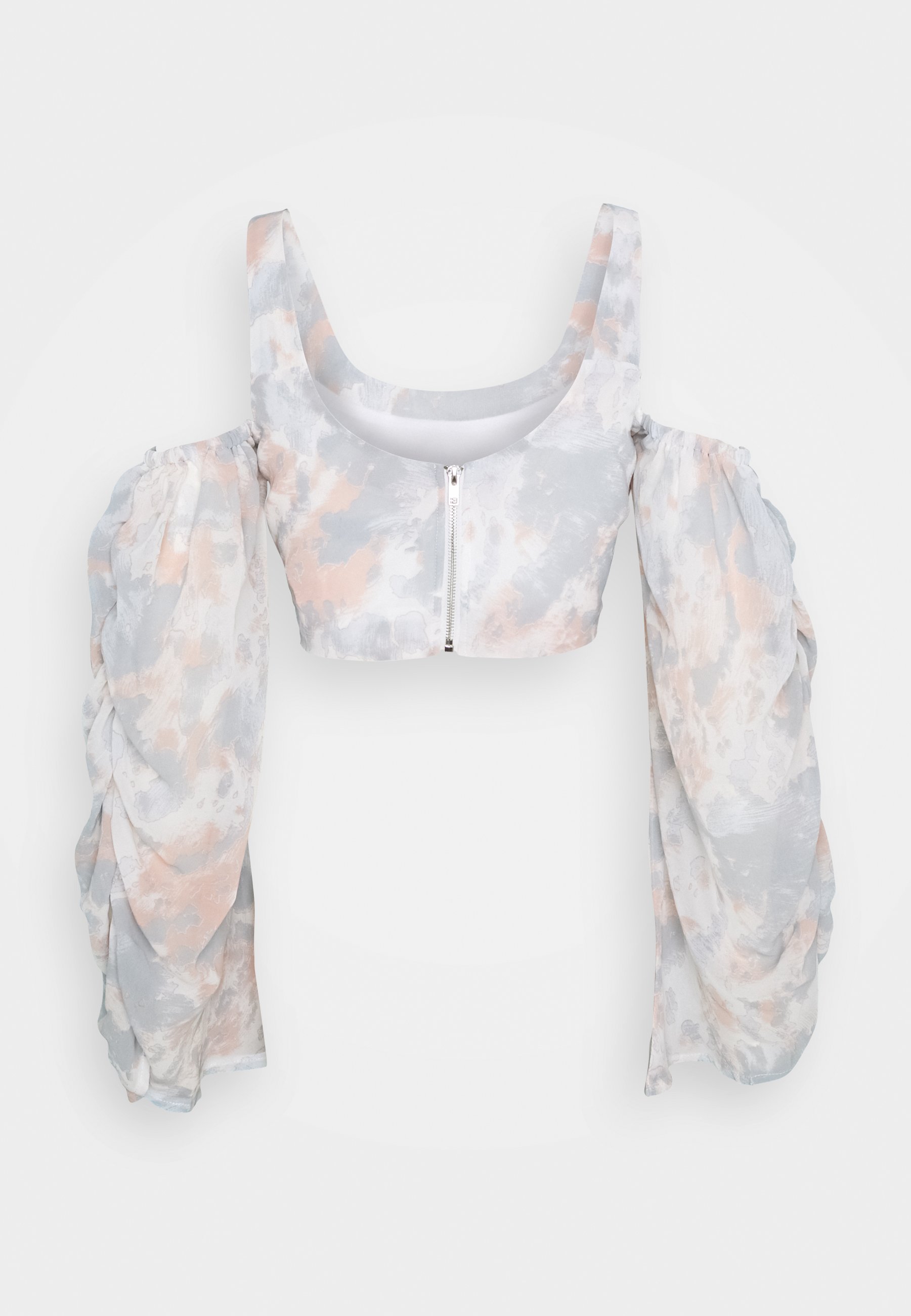 Women COLD SHOULDER CORSET MARBLE - Blouse Women COLD SHOULDER CORSET MARBLE - Blouse