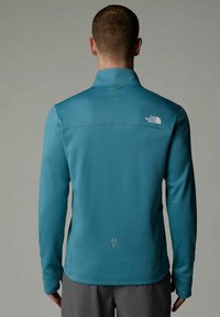 The North Face WINTER WARM PRO 1/4 ZIP - Felpa - algae blue