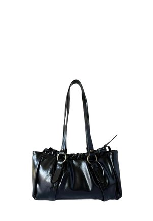 RUCHED SHOULDER - Handbag - black