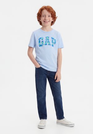 GAP, VALUE GRAPHIC 2 PACK - Print T-shirt - dark blue/light blue