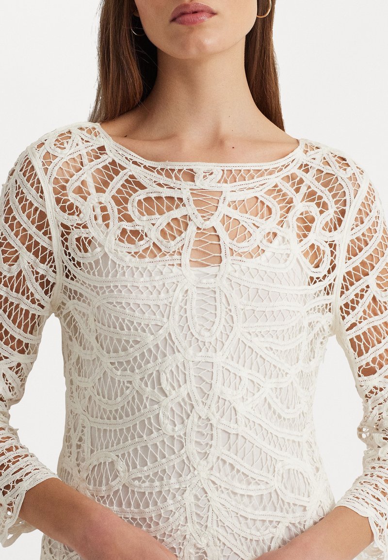 Lauren Ralph Lauren Shift dress - white - (Pre-owned) - Zalando.ie