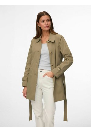 Vero Moda TRENCHCOAT VMCHELSEAANNA TRENCHCOAT - Trentšmantel - mermaid