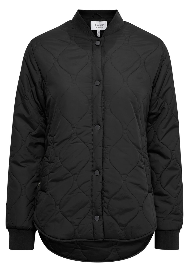 Damen Leichte Jacken | b.young BYCANNA SHORT JACKET Übergangsjacke black/black denim - SW68961 Damen Leichte Jacken | b.young BYCANNA SHORT JACKET Übergangsjacke black/black denim - SW68961