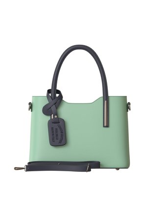 HENKEL  - Handbag - verde salvia nero