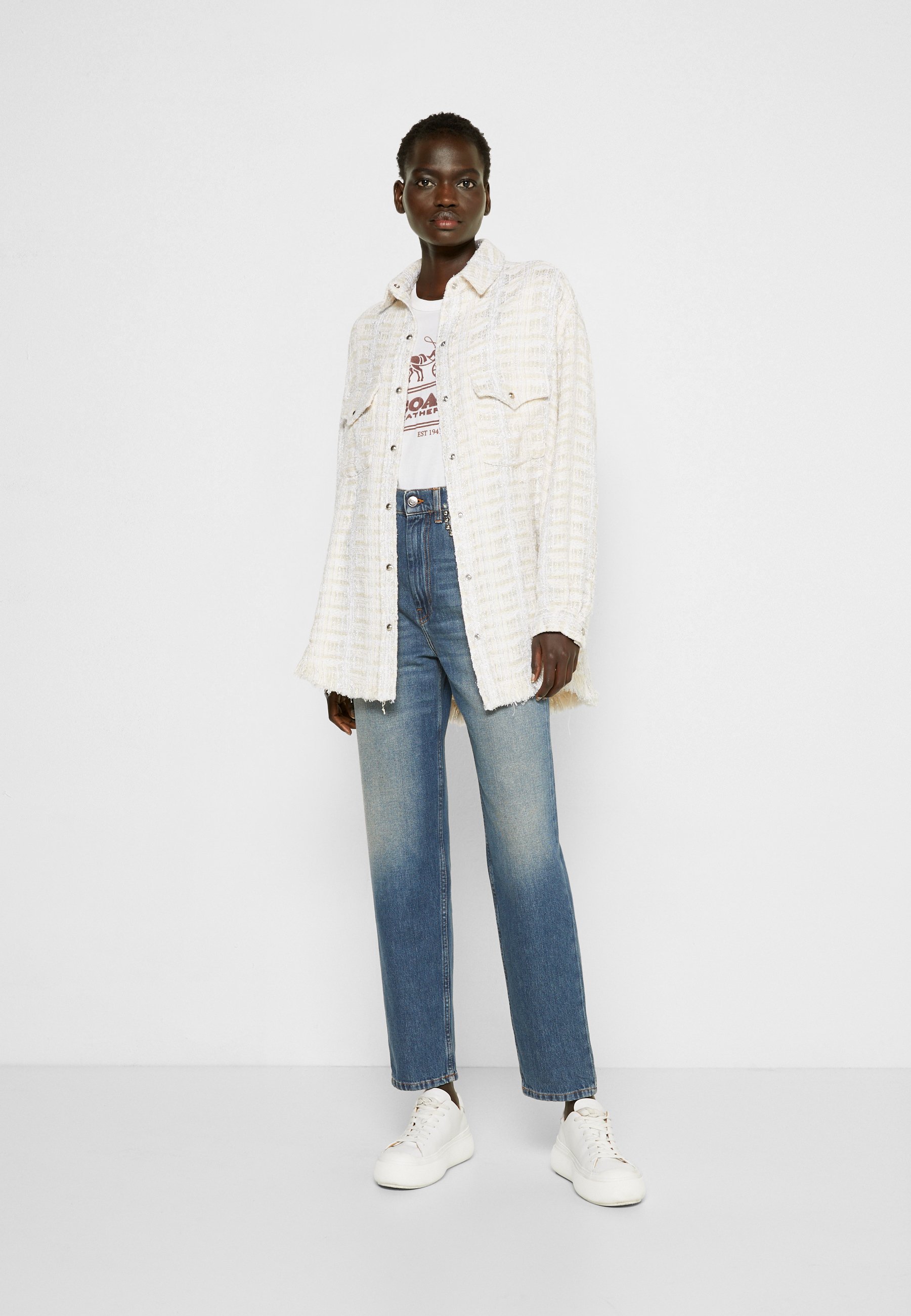 Iro DAME - Jeans slim fit - country mid blue/blu denim - Zalando.it