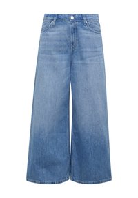 HIGH RISE WIDE  - Vaqueros a campana - blau
