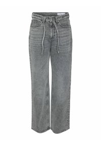 VMTESSA WIDE JEANS - Wide Leg - medium grey denim
