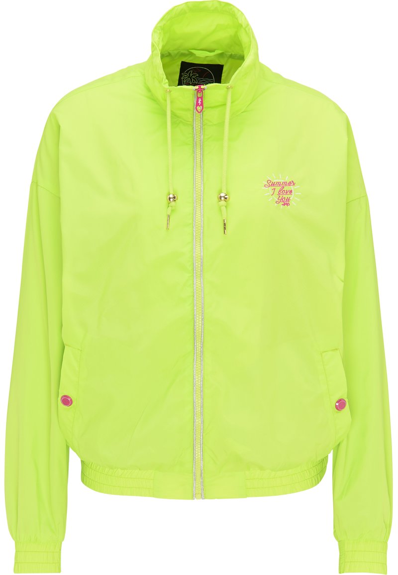 myMo Lichte jas neongroen