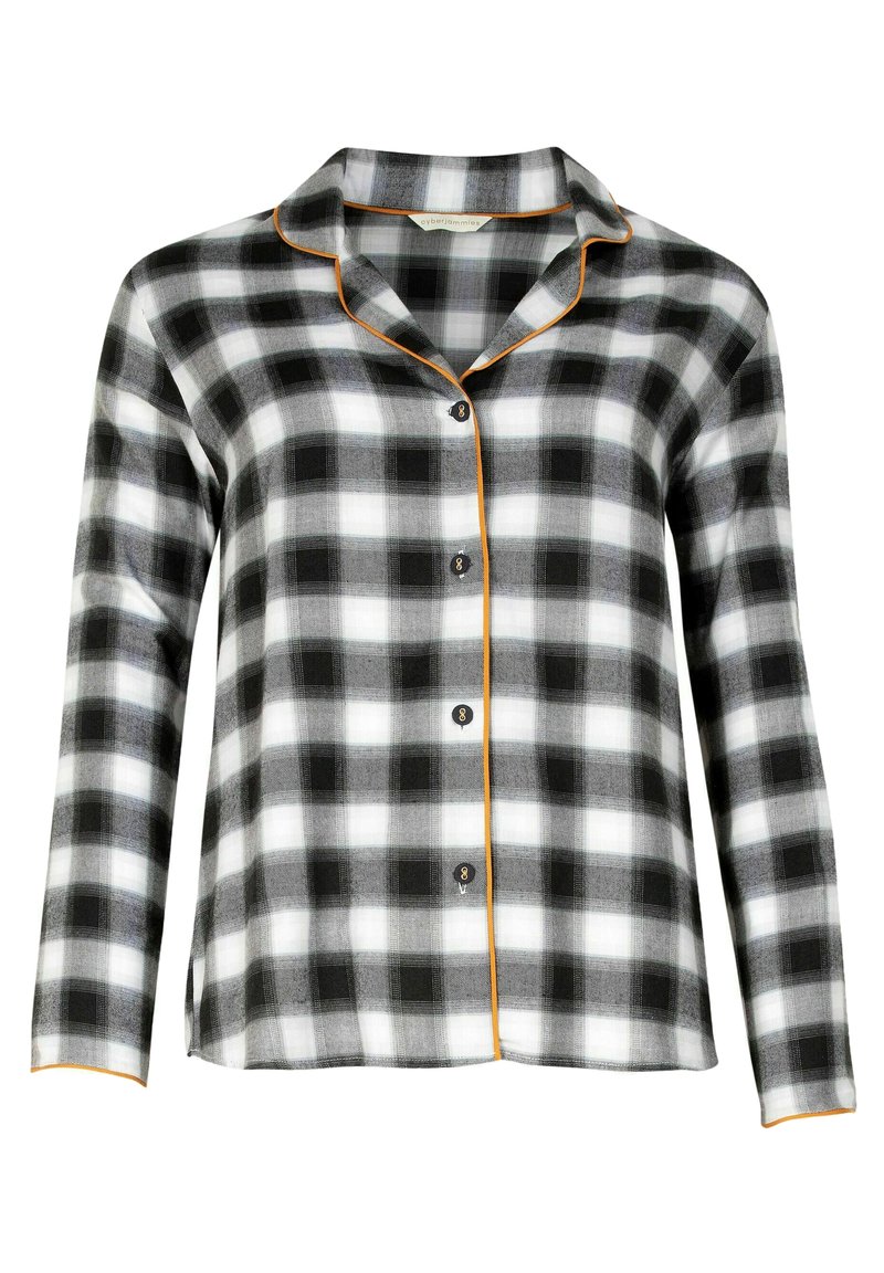 Damen Nachthemden | Cyberjammies ANNIE Nachtwäsche Shirt charcoal checks/grau - TQ88435 Damen Nachthemden | Cyberjammies ANNIE Nachtwäsche Shirt charcoal checks/grau - TQ88435
