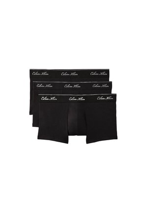 Calvin Klein Underwear, LOW RISE TRUNK 3 PACK  - Boxers - black