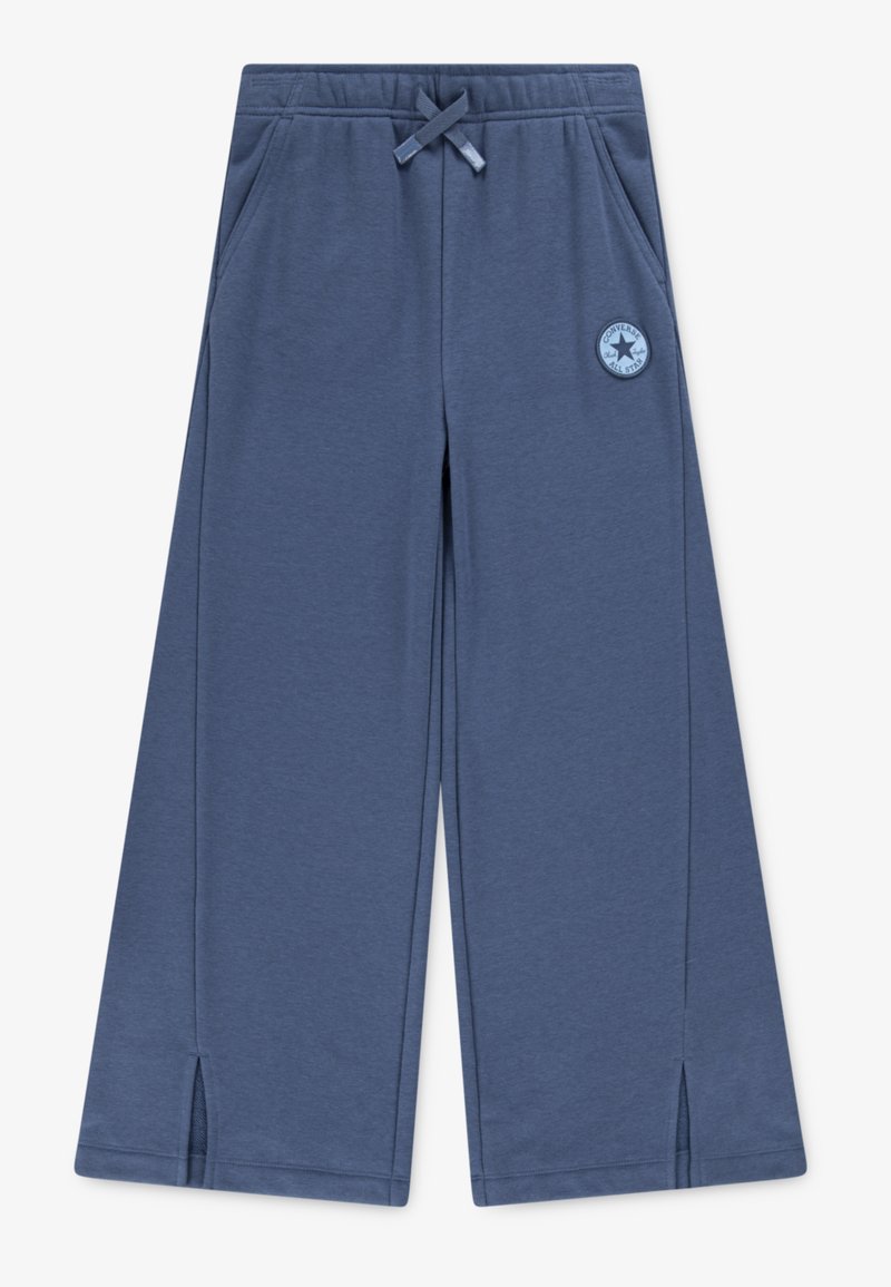Converse WIDER LEG PANT - Träningsbyxor - slacker blue