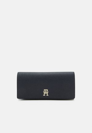 Tommy Hilfiger EMBLEM FLAP WALLET - Wallet - space blue