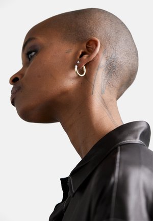 RAINBOW K TUBE EARRING M - Single earring - yellow gold-coloured