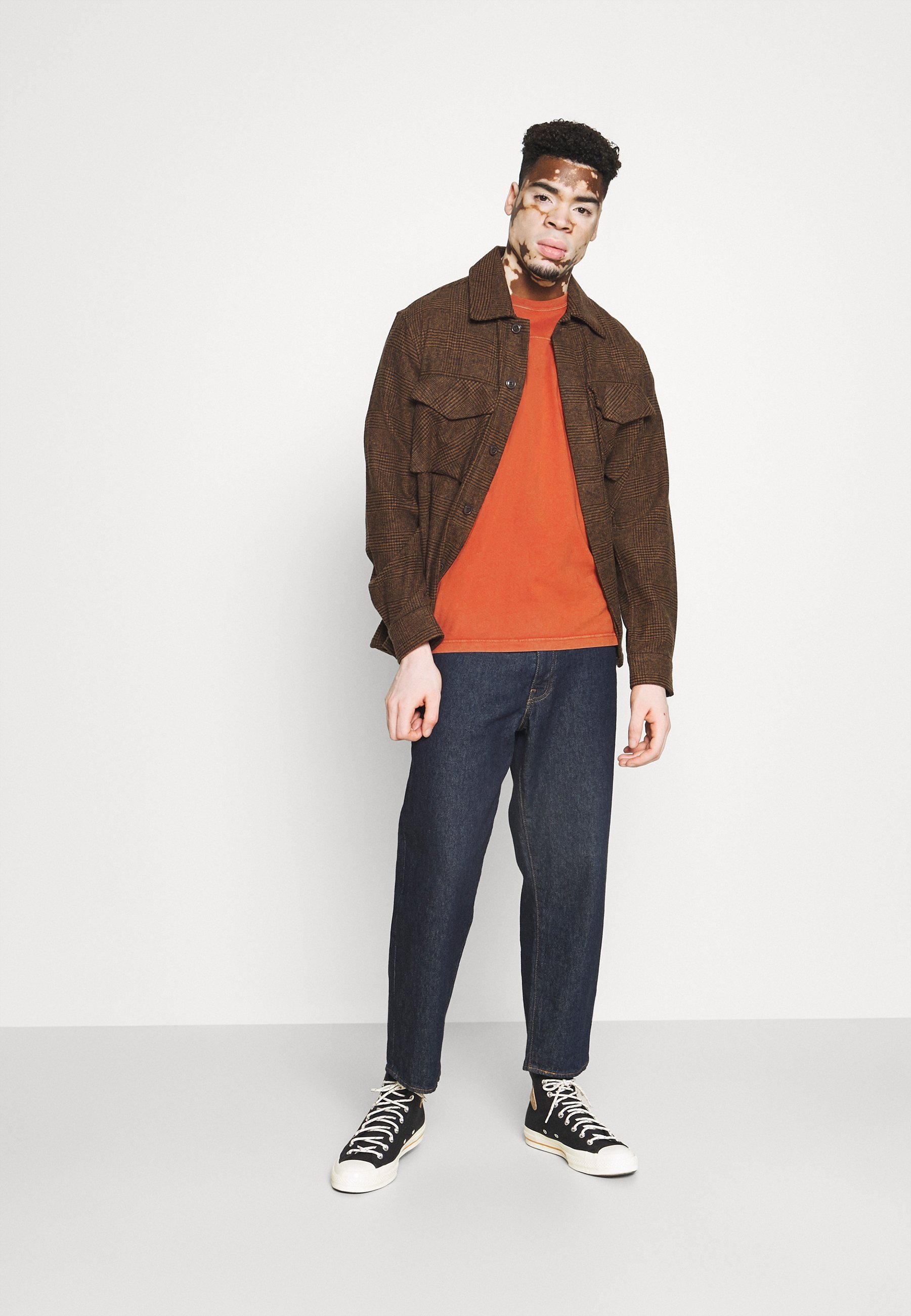 champion reverse weave orange