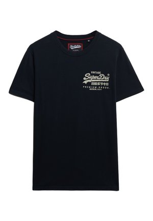 Superdry & Co VINTAGE LOGO TOKYO RELAXED - T-shirts print - eclipse navy
