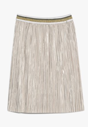 Jupe plissée - gold-coloured