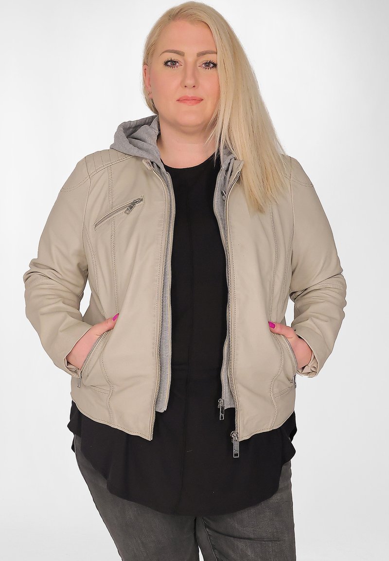 Maze Skinnjacka - greige