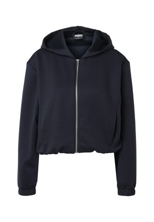 Urban Classics, LADIES SCUBA ZIP HOODIE - Φούτερ με φερμουάρ - navy
