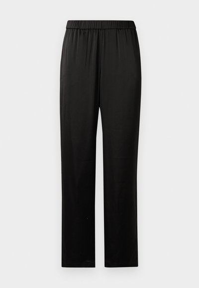MARIA LONG - Pantalon classique - black