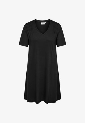 ONLY Carmakoma, CARCORAL Short - Vestido camiseta - black