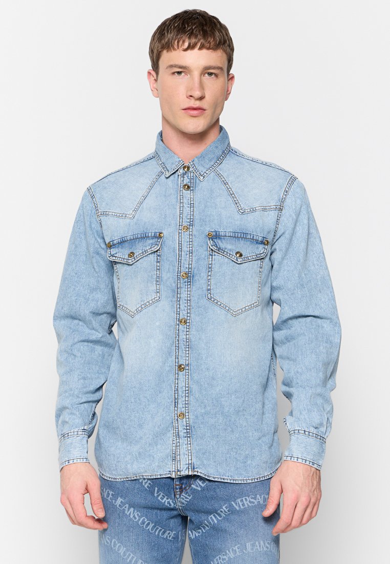 Versace Jeans Couture Overhemd blauw Versace Jeans Couture Overhemd blauw