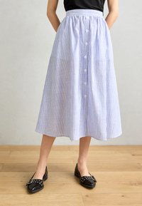 Lindex - SKIRT FIONA - A-line skirt - strong blue Thumbnail Image 1