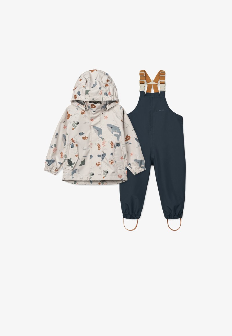 Liewood MANU SET UNISEX - Impermeable - sea creature/sandy