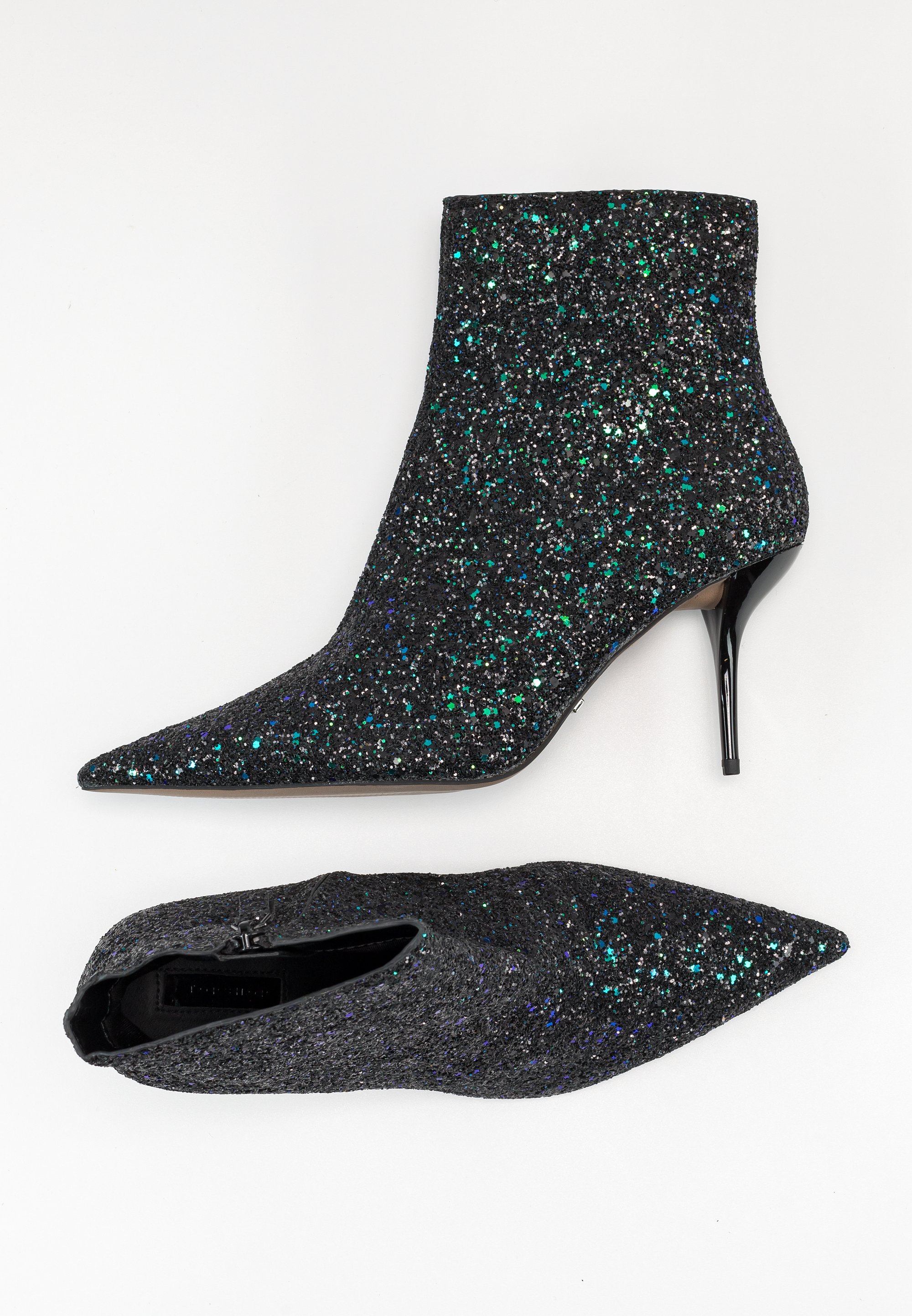 Topshop High heeled ankle boots light green (Pre-owned