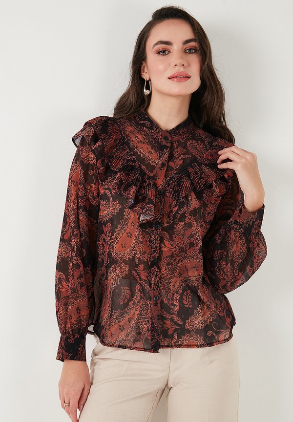 REGULAR FIT - Hemdbluse - mustard