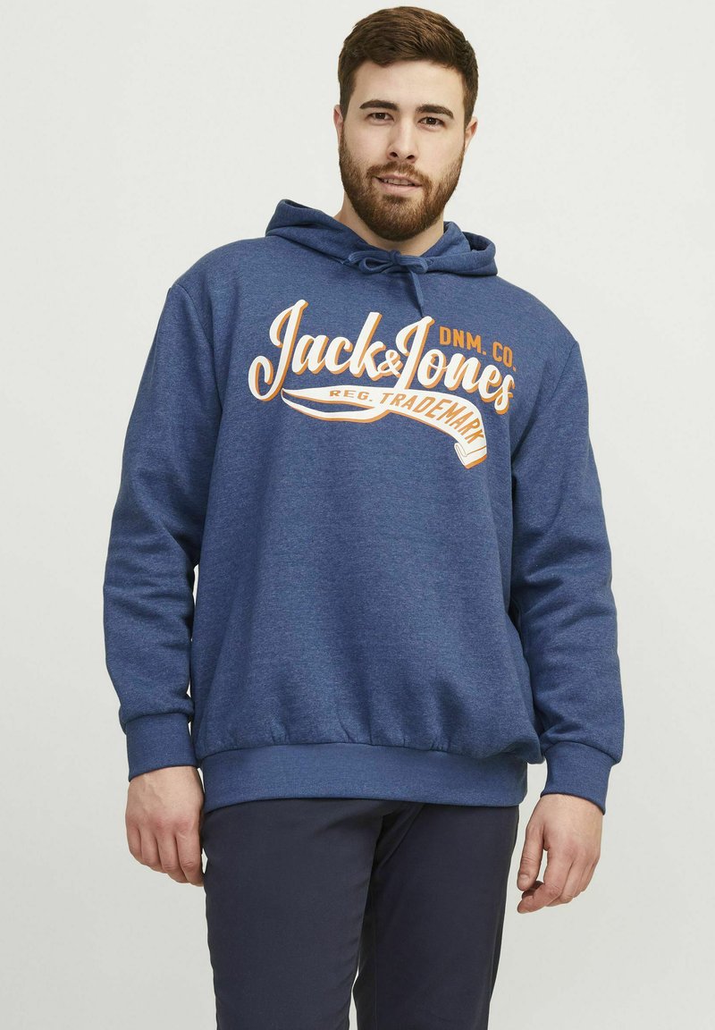 Jack & Jones Hoodie - ensign blue