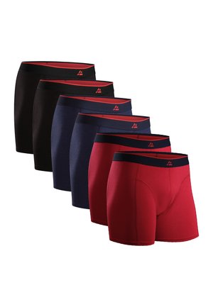6-PACK - Boxerky - multicolor (black, red, blue)