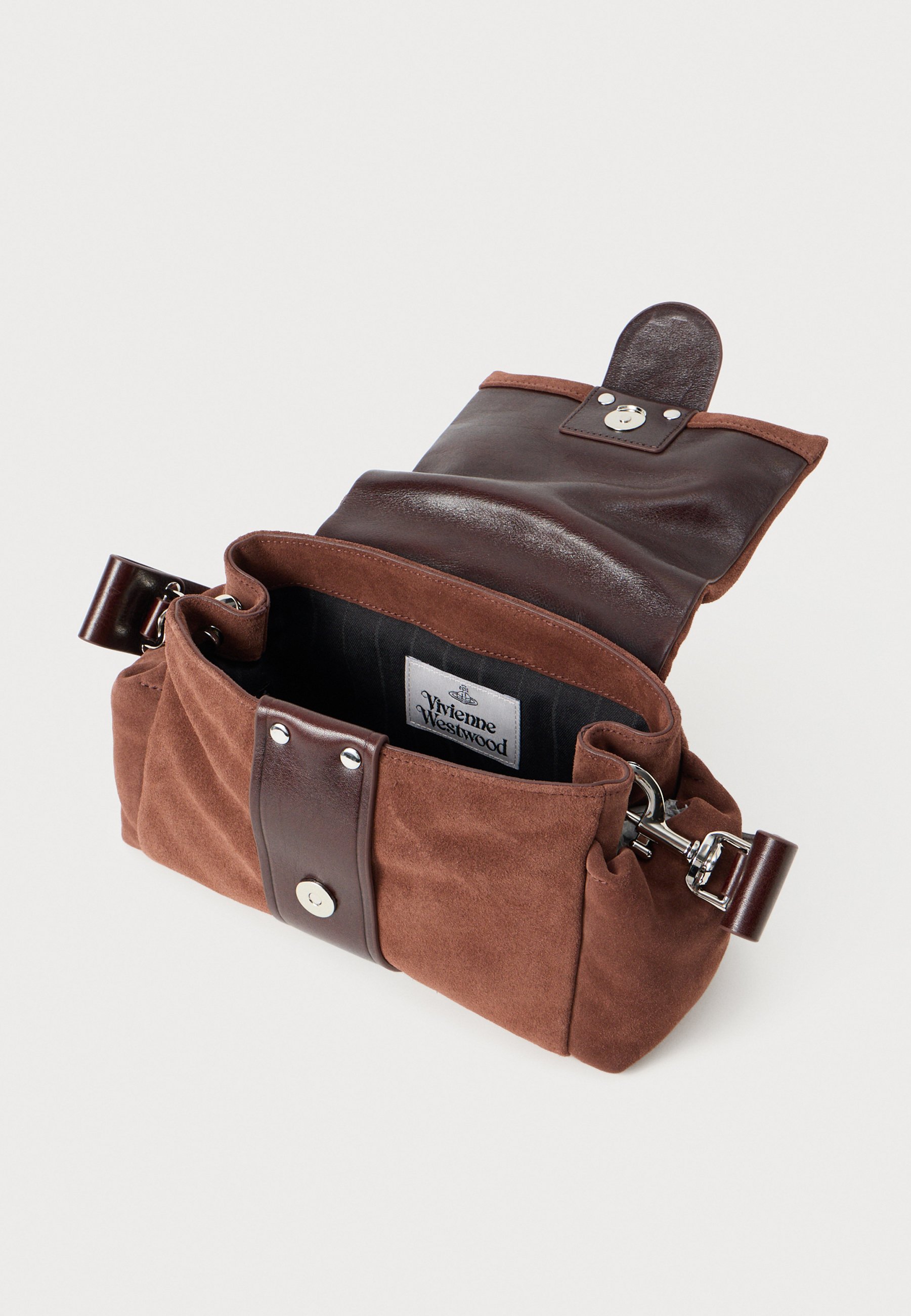 Vivienne Westwood HAZEL TREASURE HANDBAG - Handbag - chocolate