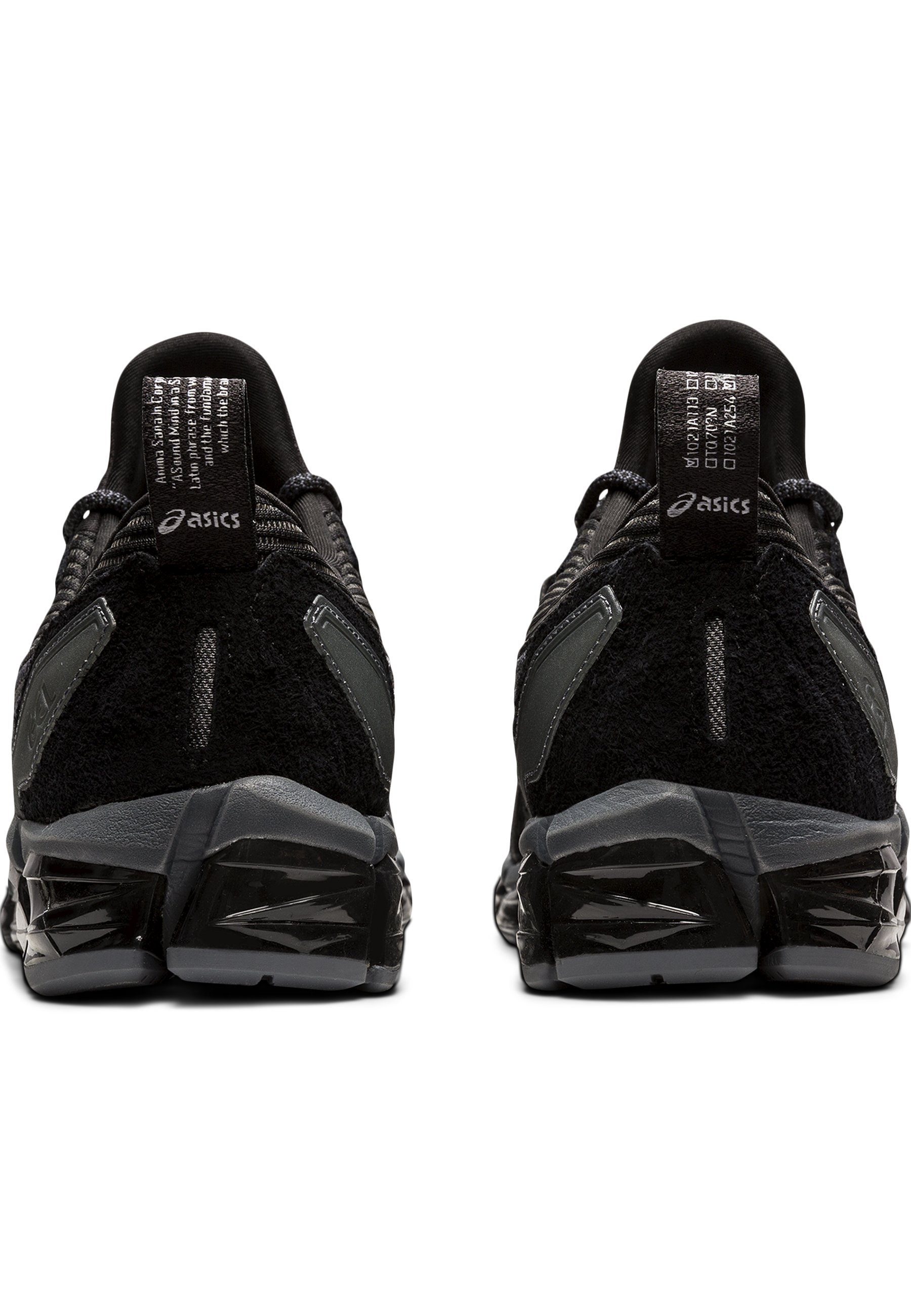 ASICS SportStyle GEL-QUANTUM 360 6 RE - Trainers - black/carrier grey/dark  grey - Zalando.de
