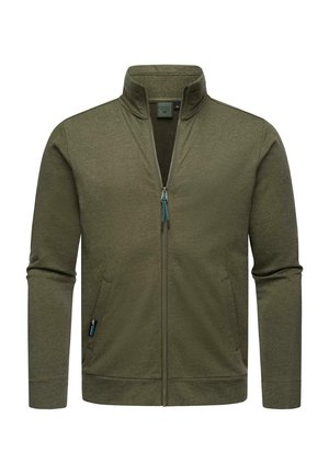 Sweatjacke - dark olive