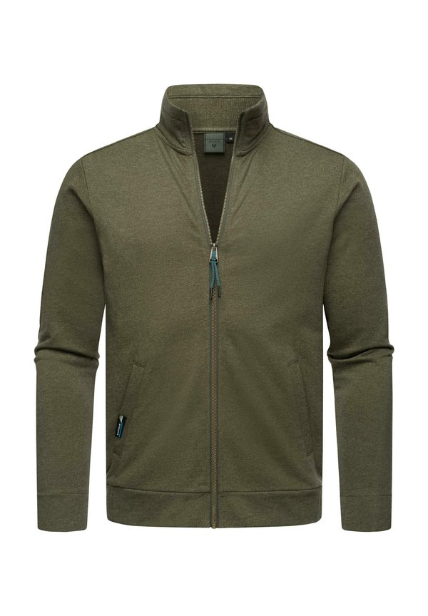 Sweatjacke - dark olive