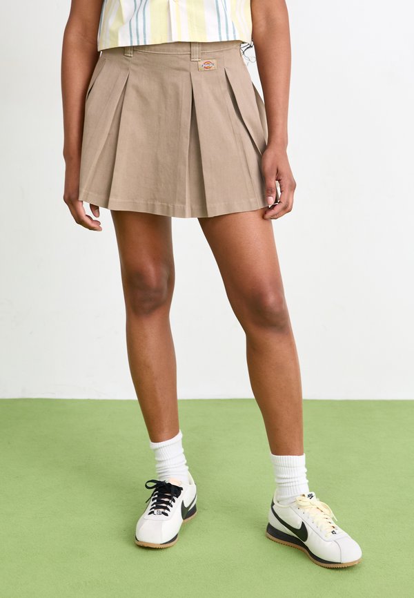 UNIONVILLE WORK SKIRT PLEATED - Pleated skirt - desert sand