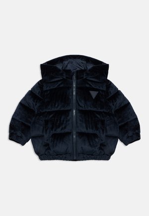 Guess, BABY TODDLER HOODED PUFFER ZIP - Veste d'hiver - smart blue