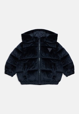 Guess, BABY TODDLER HOODED PUFFER ZIP - Veste d'hiver - smart blue