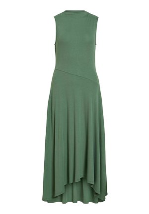 VILA, MIDI DRESS VISCARLET SLEEVELESS - Robe en jersey - laurel wreath