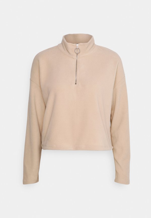 NMMISSER CROPPED - Fleece jumper - irish cream2