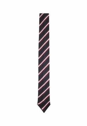 DESIGN - Corbata - navy blue stripe