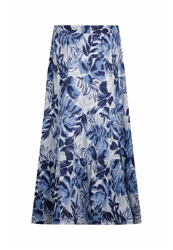 HARINI DOUBLE PRINTED MIDI - A-line skirt2