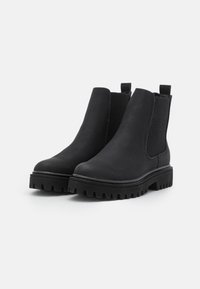 Even&Odd Wide Fit Kotníkové boty - black