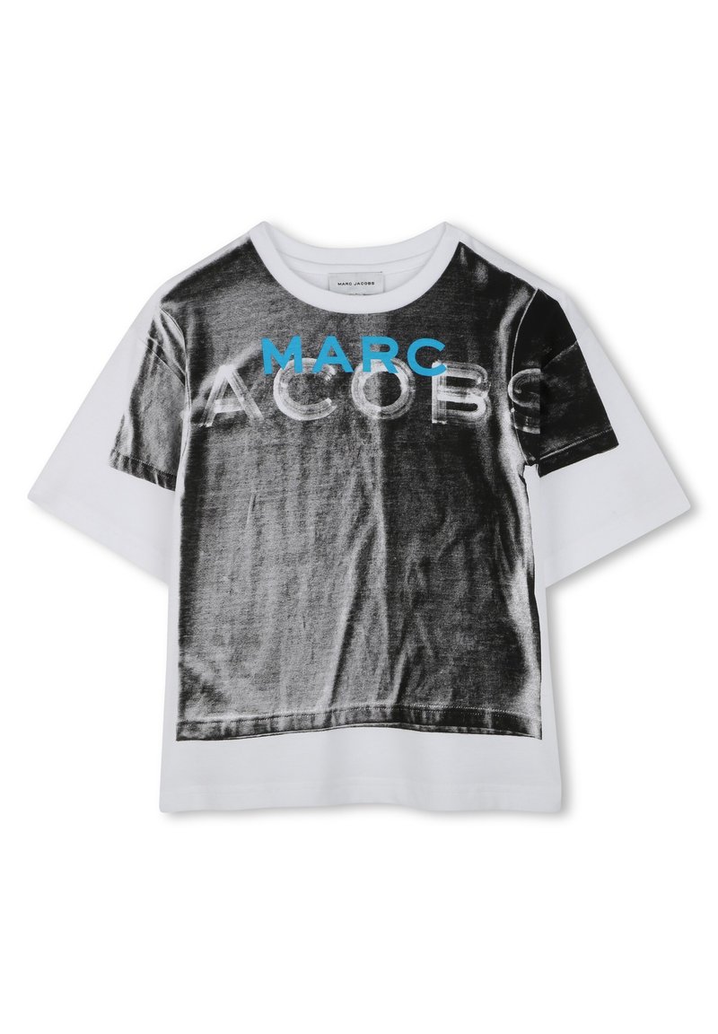 Marc Jacobs T-shirt print wit Marc Jacobs T-shirt print wit