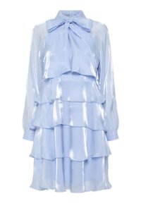 YAS YASELOISE SHINY DRESS - Koktailové šaty/večierkové šaty - vista blue